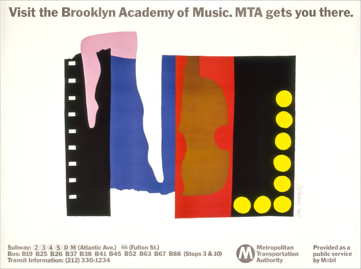 New York MTA Poster Series content