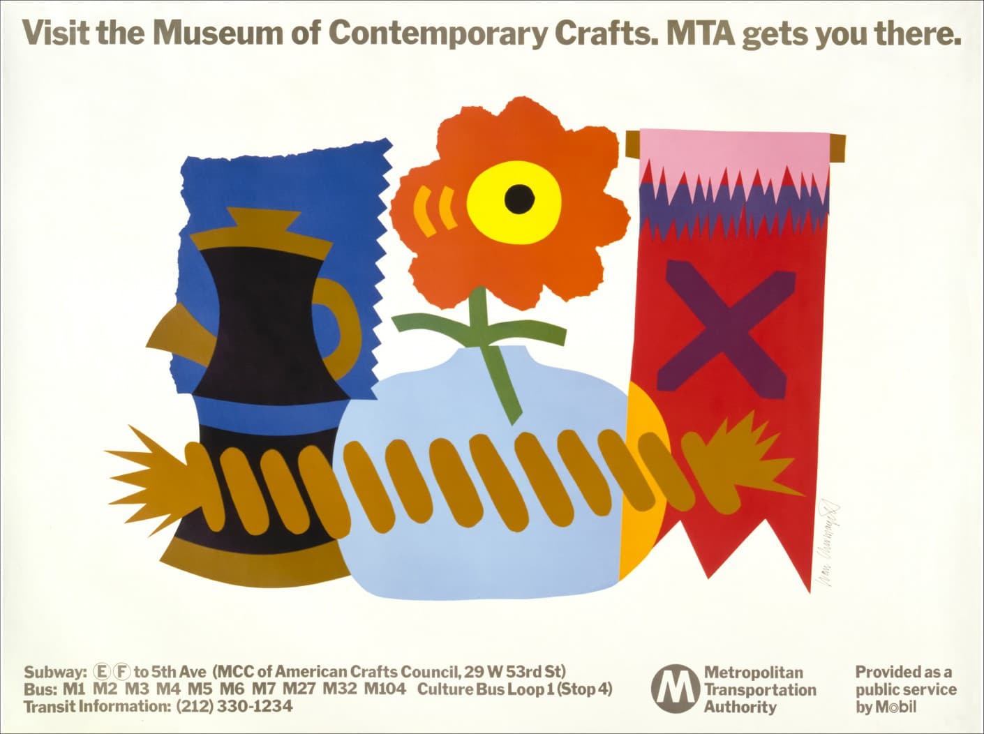 New York MTA Poster Series content