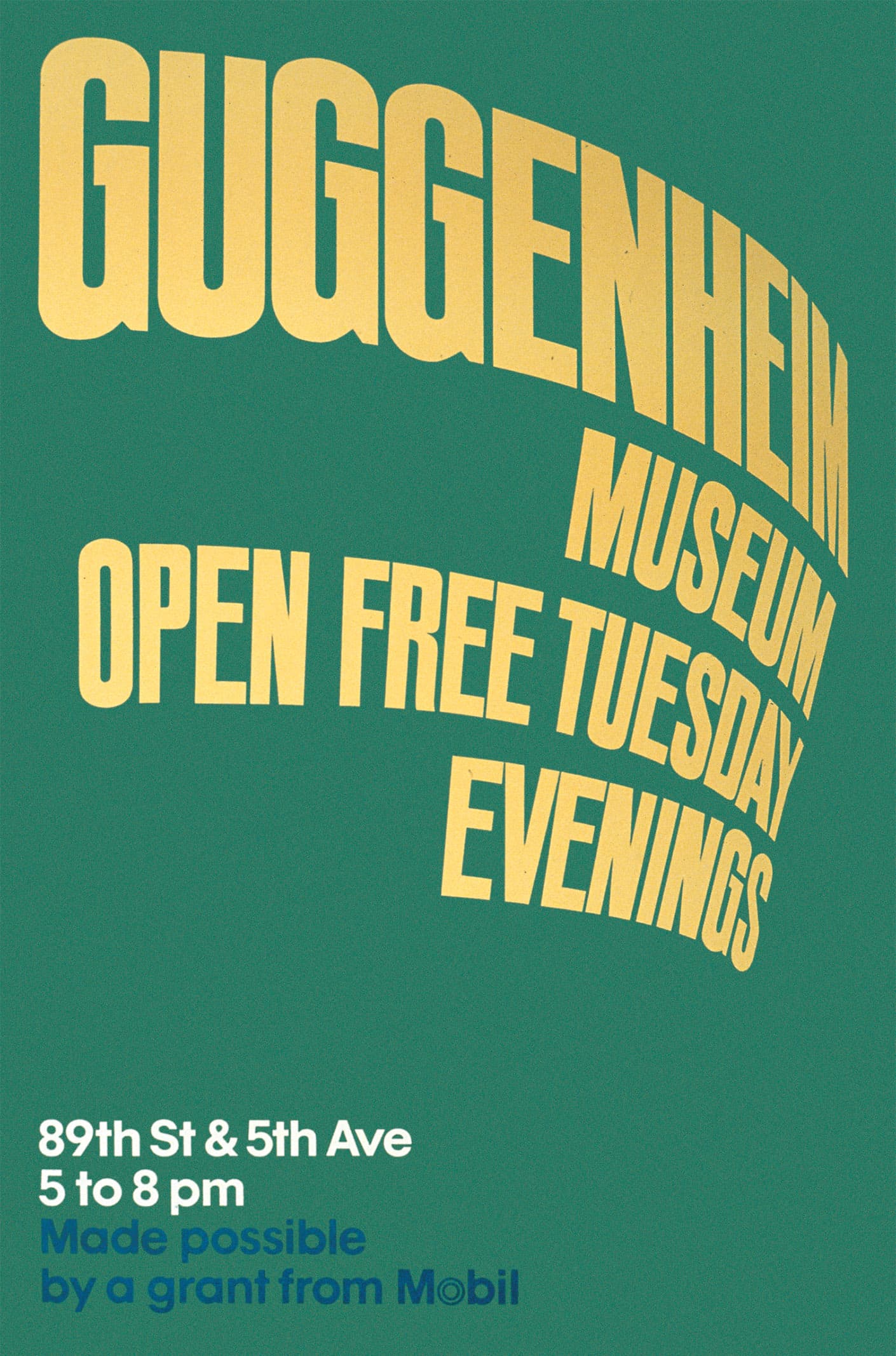 Guggenheim Museum Poster content