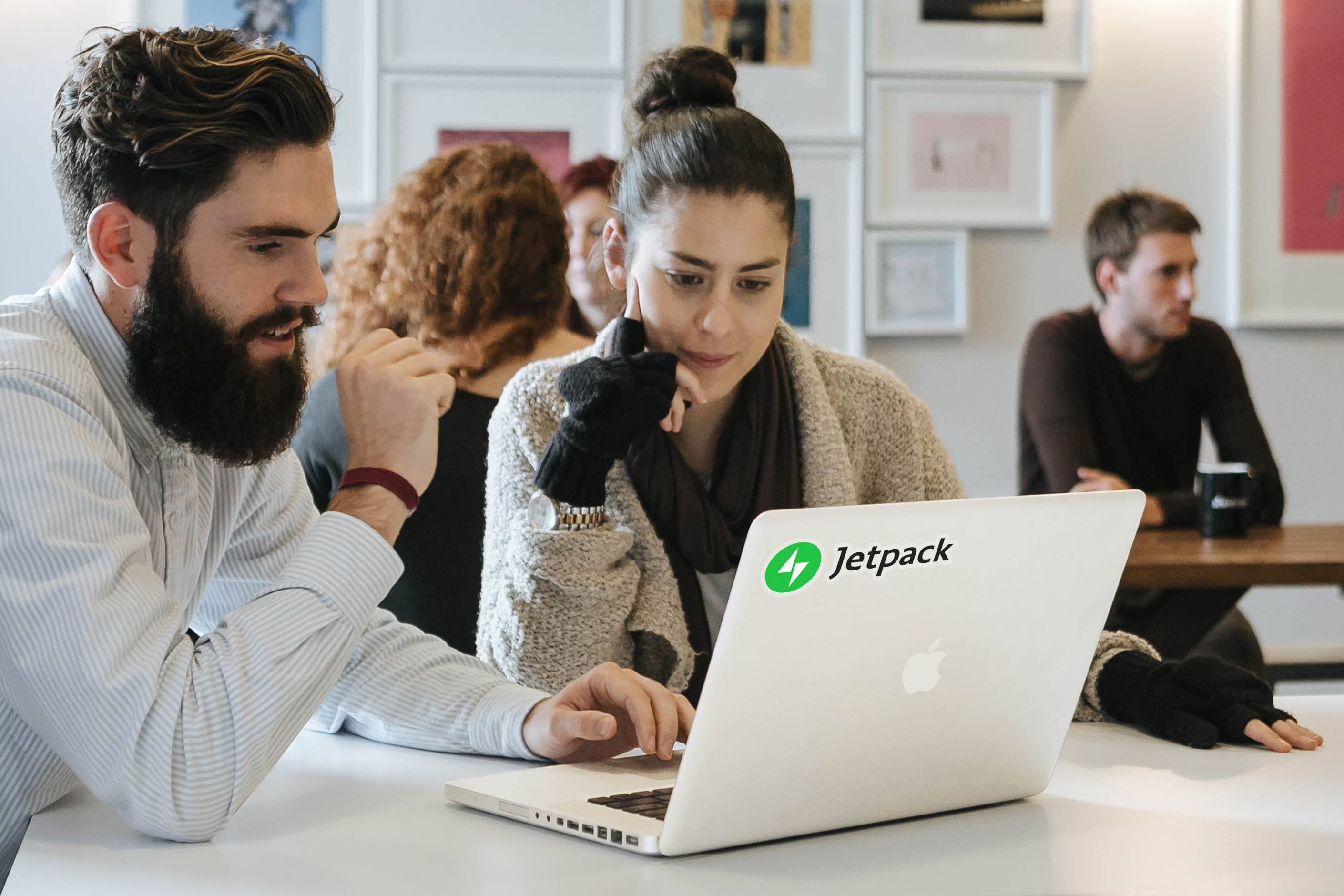 WordPress and Jetpack content