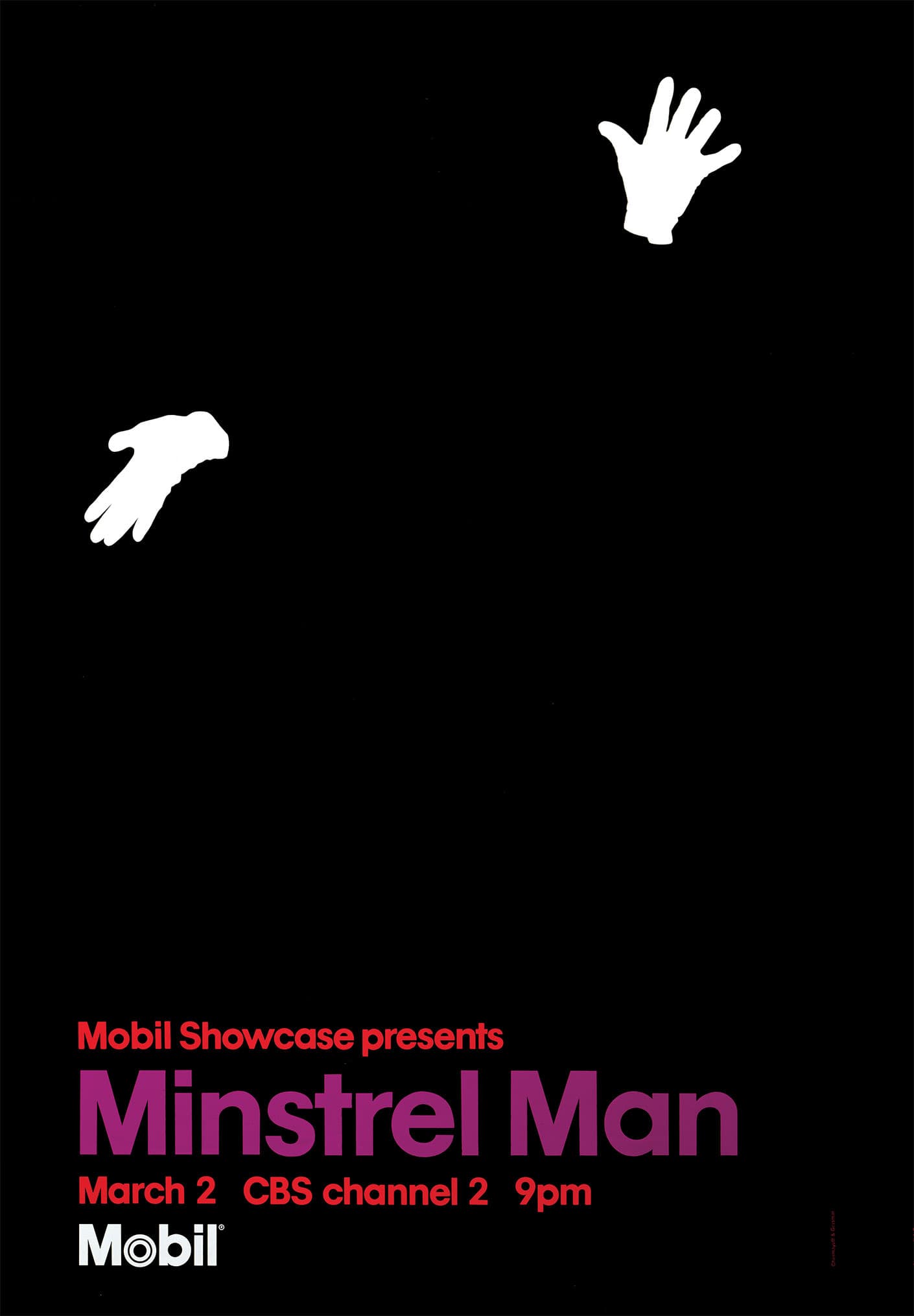 Minstrel Man Poster content